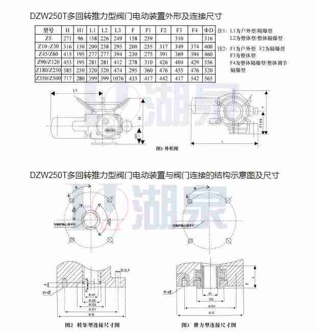 DZW10-24W/Z/T 推力型電動執(zhí)行器